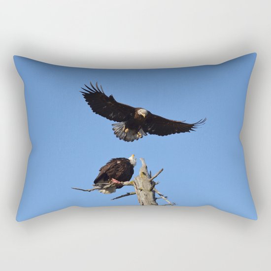 The Battle Begins Rectangular Pillow