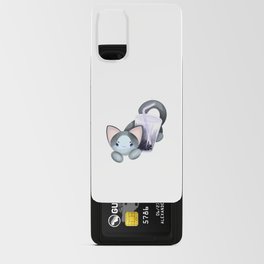 Sesame Taro Earl Grey Milk Tea Boba Cat Android Card Case