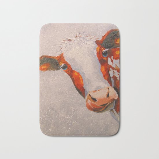 Cow Bath Mat