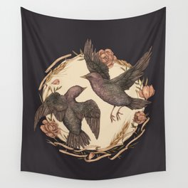 Starlings Wall Tapestry