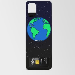 Earth and space Android Card Case