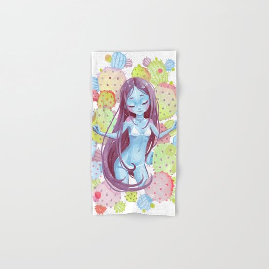 Cactus Nymph Hand & Bath Towel