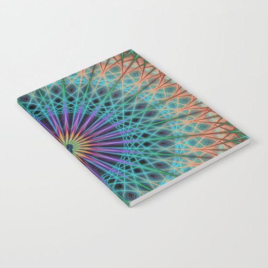 Round fantasy structure Notebook