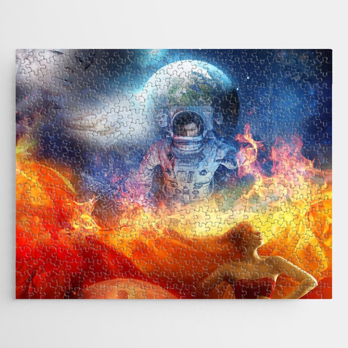 Fire & Ice Jigsaw Puzzle