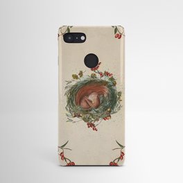 The squirrel is sleeping Android Case