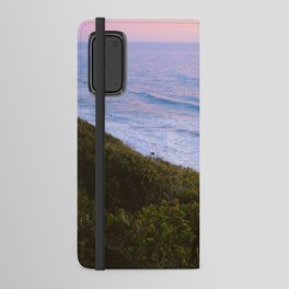 Santa Barbara, California, Pink Ocean Sunset Android Wallet Case