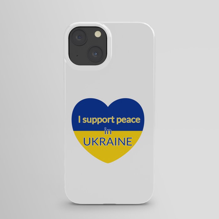 Support Ukraine - Heart iPhone Case