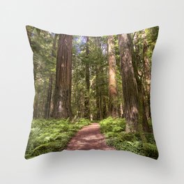 California Redwoods 7-29-17  Throw Pillow