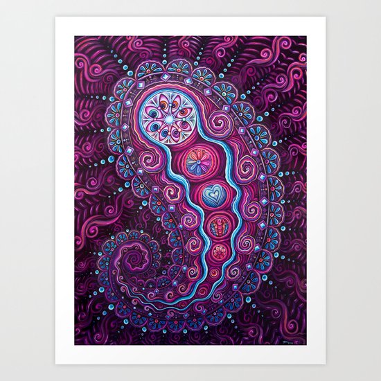 Coalescence Art Print
