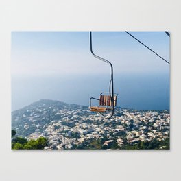 High in Capri Canvas Print