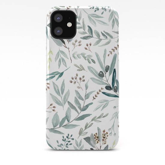 Eucalyptus Pattern Iphone Case By Aniiiz Society6