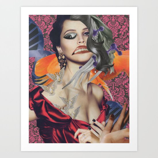 Collage 10 Art Print