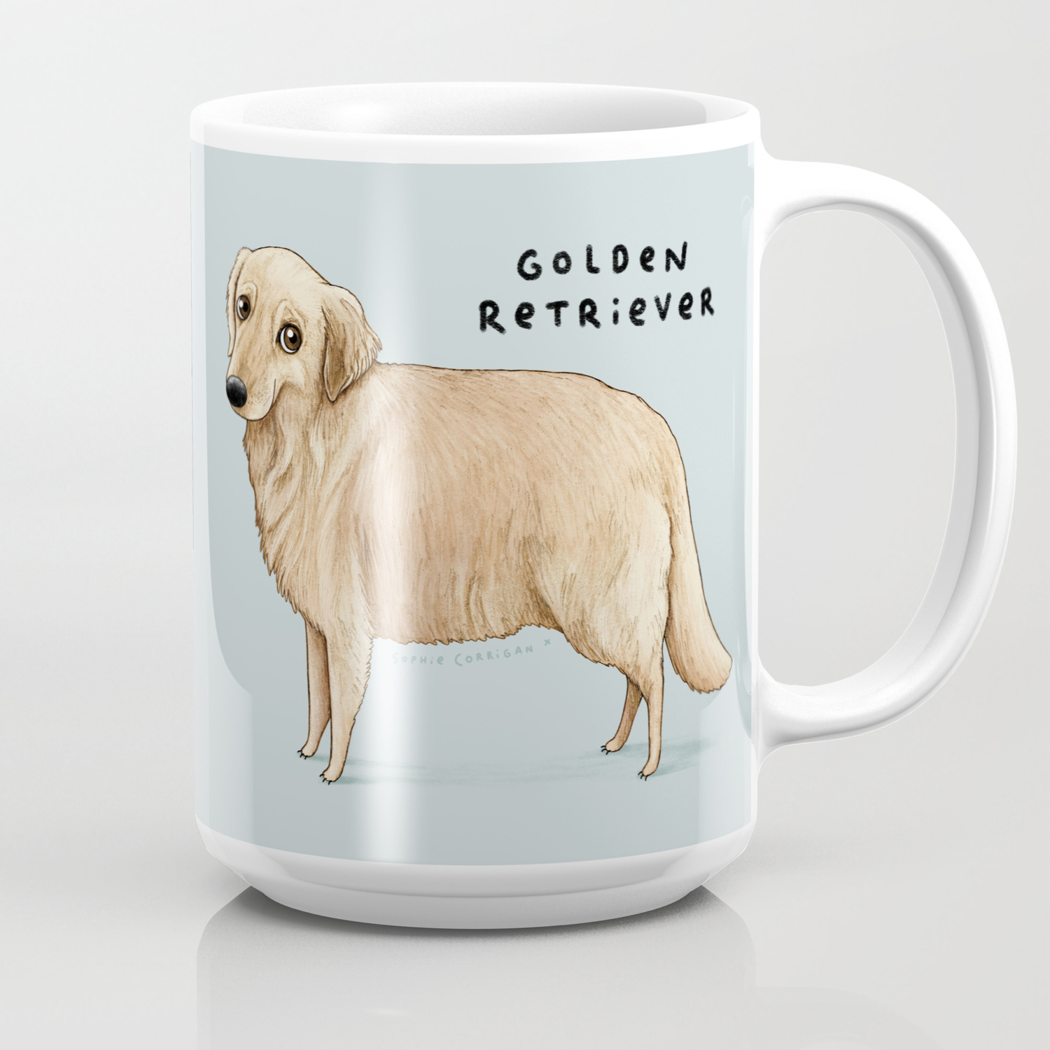 Golden Retriever Coffee Mug By Sophiecorrigan Society6