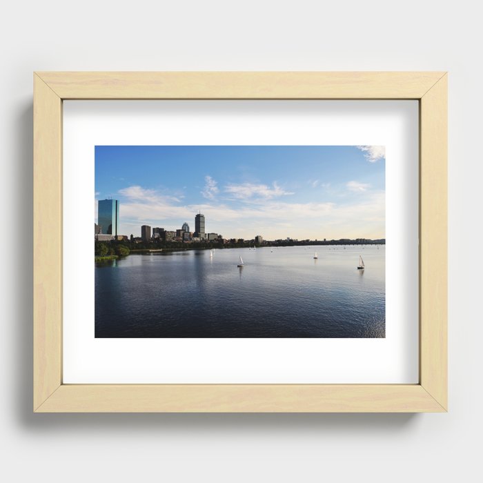 I Love that Dirty Water! Recessed Framed Print