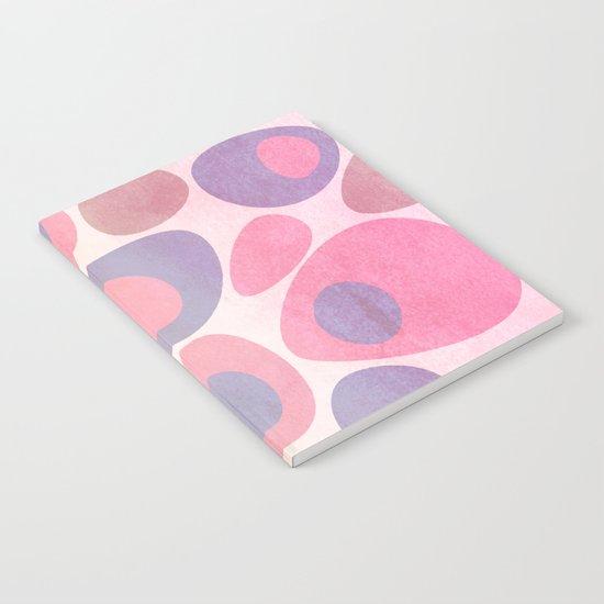 Mod Egg Textured Pink Notebook