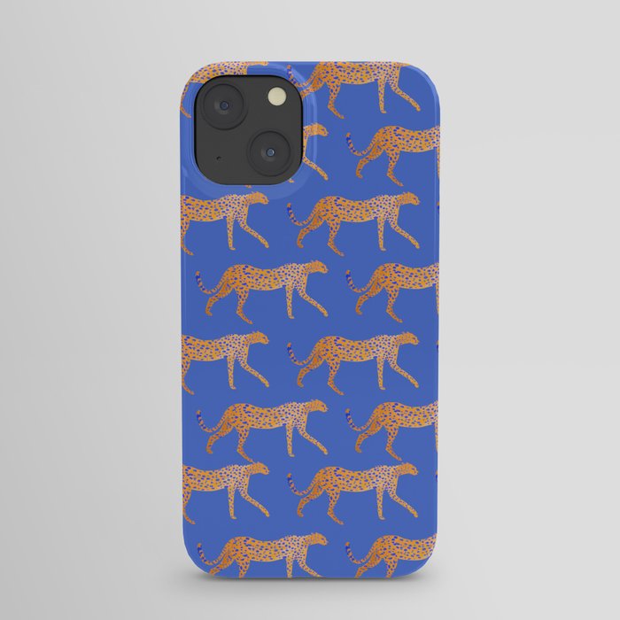 Leopard - Orange iPhone Case