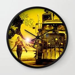 Furiosa - Mad Max Fury Road Wall Clock