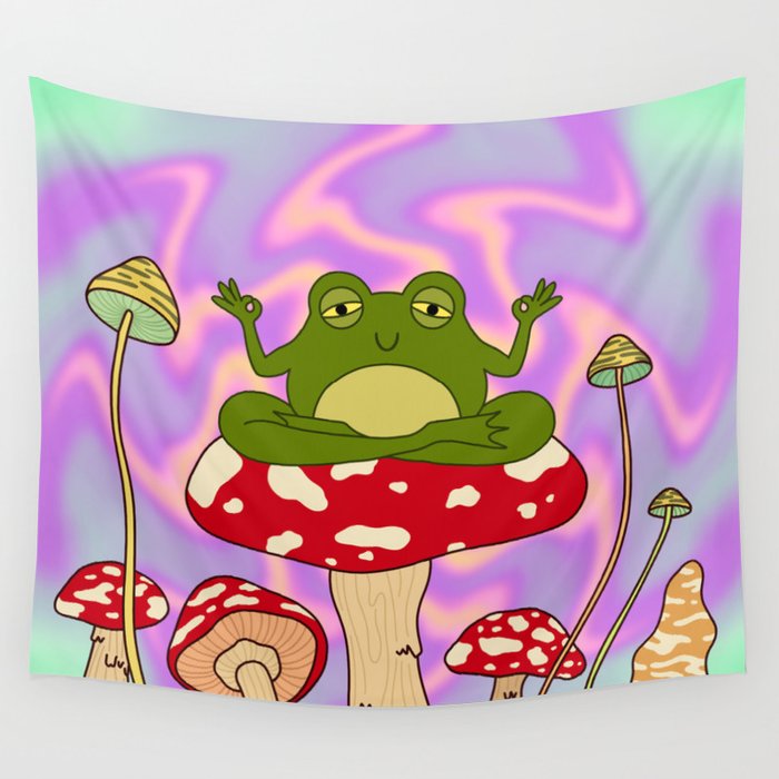 Frog tapestry top