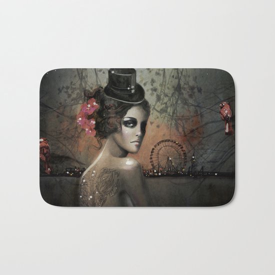 Dawn in Autumn Bath Mat