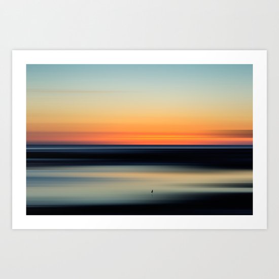 A touch of sadness in my soul Art Print
