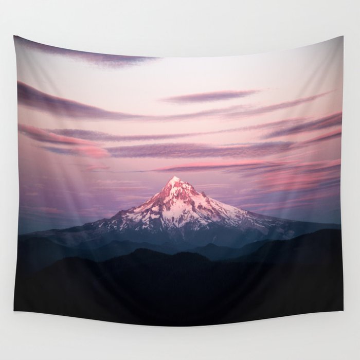 Mount Hood IV Wall Tapestry