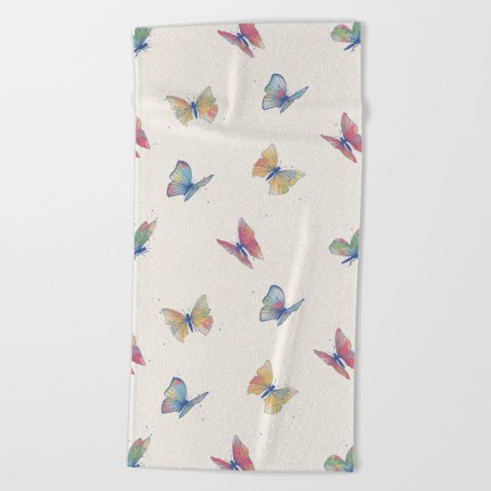 Butterflies Beach Towel