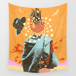PSYCHEDELIC COWBOY Wall Tapestry