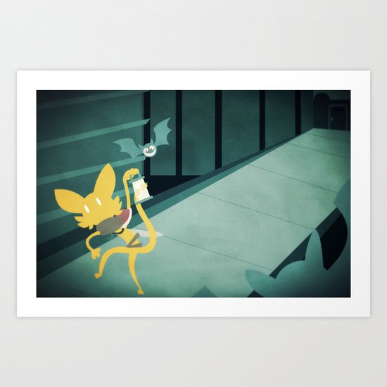 The Dark Dungeon Art Print