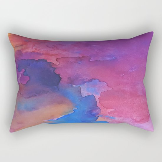 Close Your Eyes Rectangular Pillow