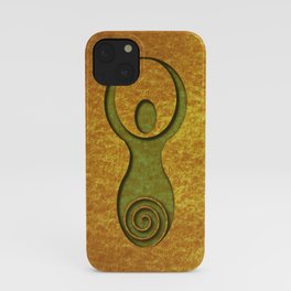 The Spiral Goddess iPhone Case