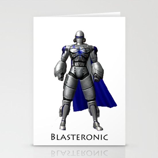 Blasteronic Stationery Cards