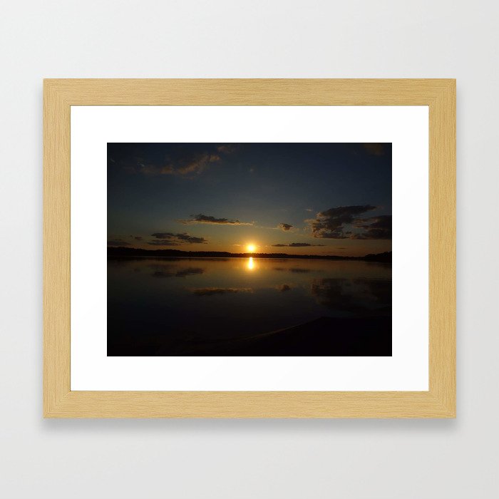 Sunset Framed Art Print