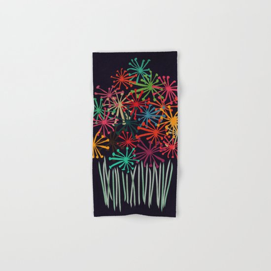 Flower Bouquet Hand & Bath Towel