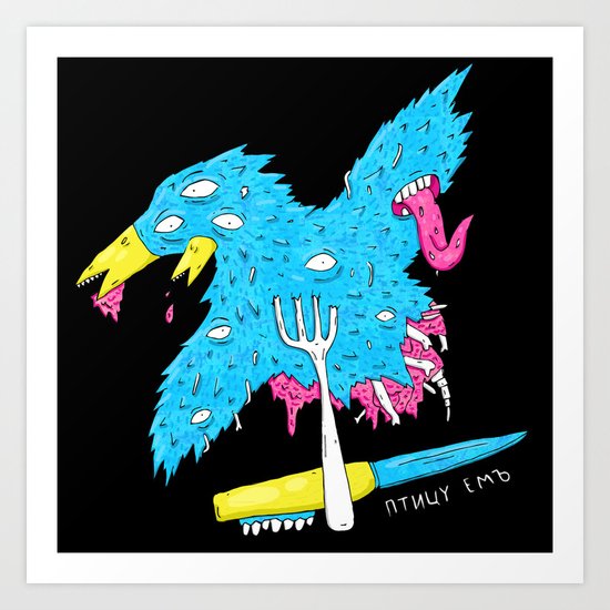 Ptitsu Em Art Print