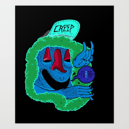 XFUBARX Art Print