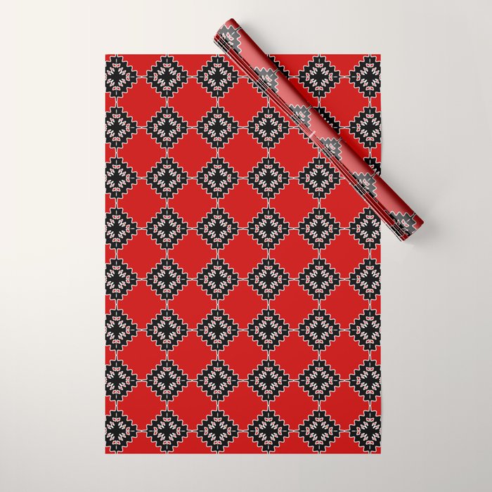 Native ethnic pattern Wrapping Paper by ...