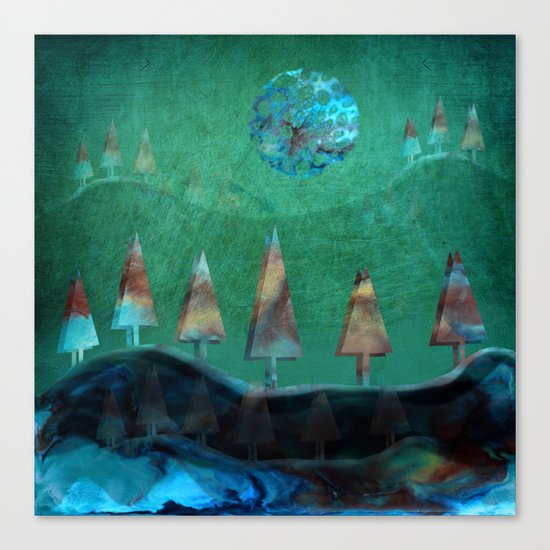 Shadowplay Canvas Print