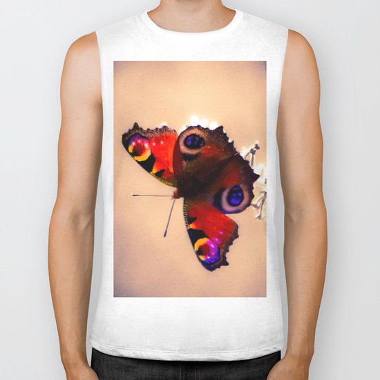 Peacock Biker Tank