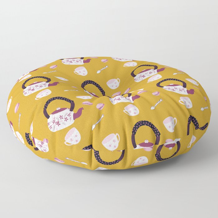 Must(ard) Have Tea Time Floor Pillow