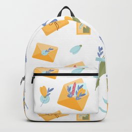 Spring mail pattern Backpack