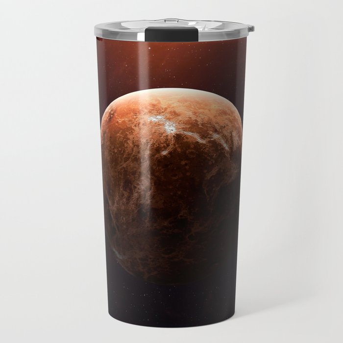 Venus planet. Poster background illustration. Travel Mug