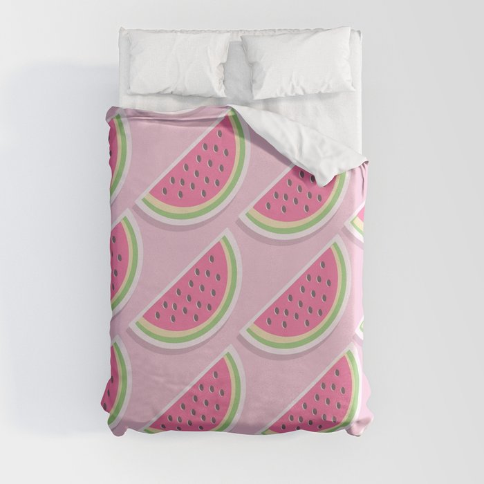 Watermelons Galore Duvet Cover