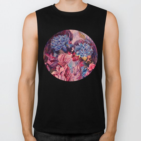 everything was beautiful, nothing hurt Biker Tank