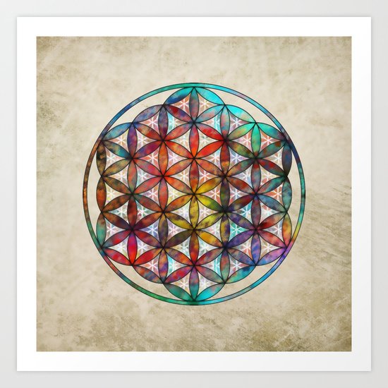 Flower of Life Art Print