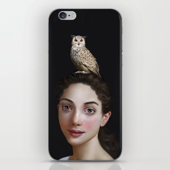 Miss Owl iPhone Skin