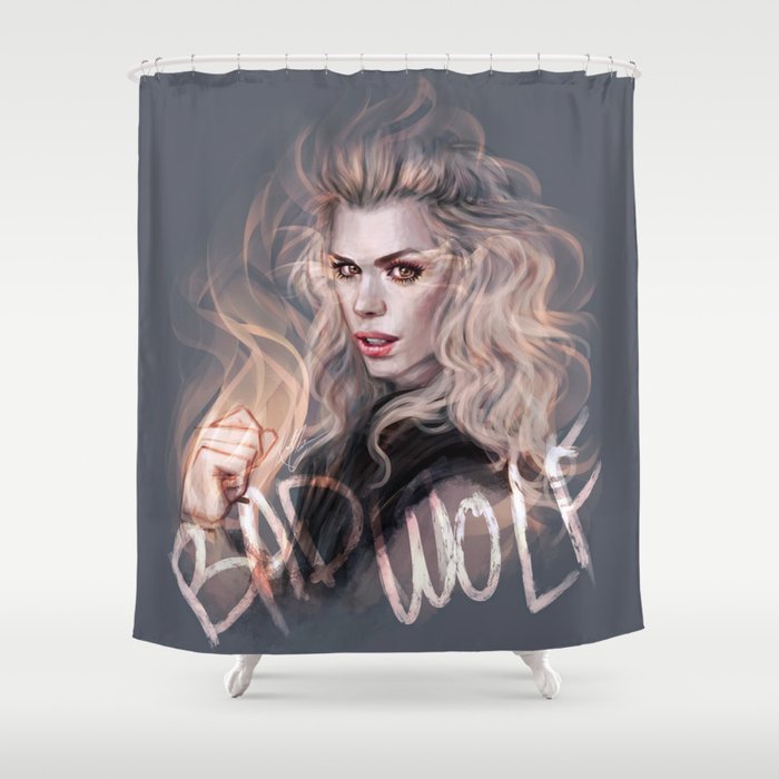 Bad Wolf Shower Curtain