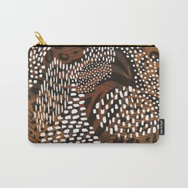 Abstract Animal Print  Carry-All Pouch