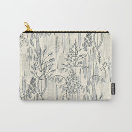 meadow feathers pearl Carry-All Pouch
