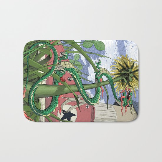 Dragons Unseen Bath Mat