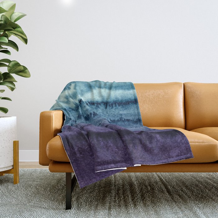 WITHIN THE TIDES EARLY SUNDOWN by Monika Strigel Throw Blanket